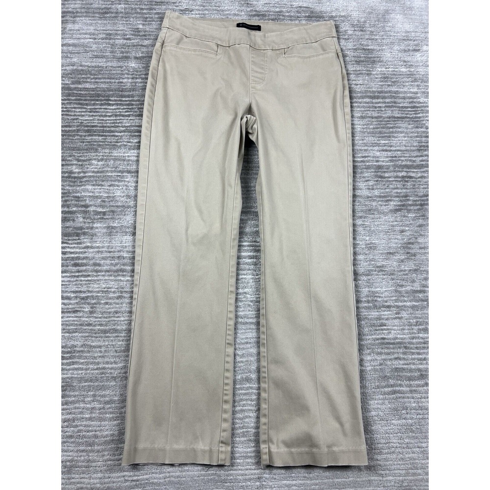 Lee‎ Platinum Label Pants Womens 16 Beige Straight leg Pull On Cotton Blend